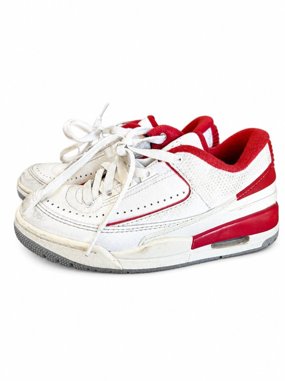 Jordan Spizike Low White Red Kids Sneakers – Size 3.5Y